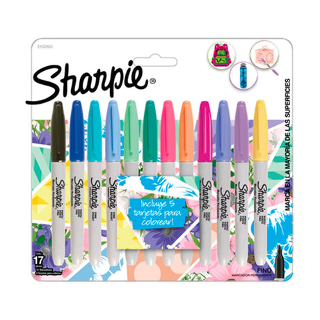 sharpie-set-12-marcadores-punta-fina-tropical