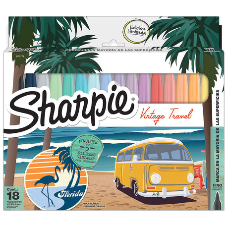 sharpie-set-18-marcadores-punta-fina-vintage