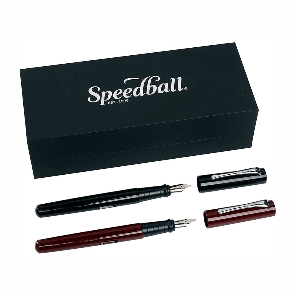 speedball-kit-caligrafia-pluma-fuente-caja-de-regalo-3