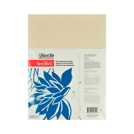 speedball-pack-25-hojas-papel-fino-impresion-mora-fibra-bambu