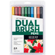 tombow-dual-brush-set-10-marcadores-holiday