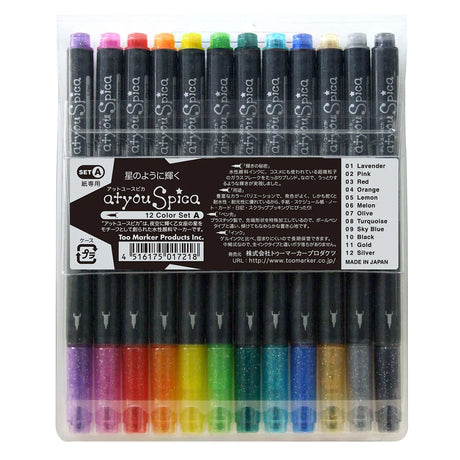 too-markers-atyou-spica-set-12-tiralineas-color-set-a-glitter