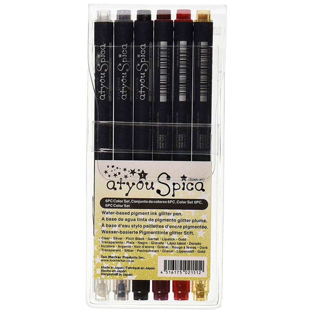 too-markers-atyou-spica-set-6-tiralineas-color-set-1-glitter