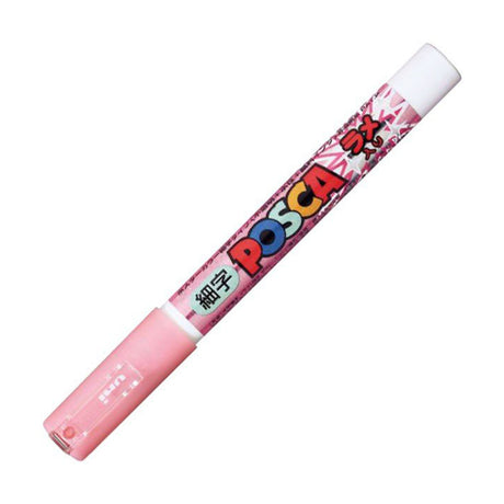uni-posca-marcadores-unidad-pc-3m-finos-glitter-brillantes-rosado