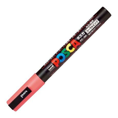 uni-posca-marcadores-unidad-pc-3m-finos-tonos-pastel-Rosado-Coral