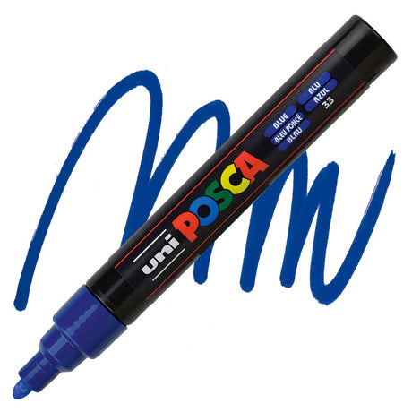 uni-posca-pc-5m-marcadores-medios-clasico-azul
