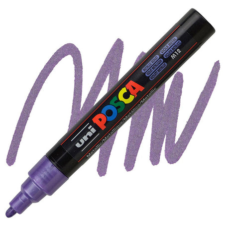 uni-posca-pc-5m-marcadores-medios-clasico-violeta-metalico
