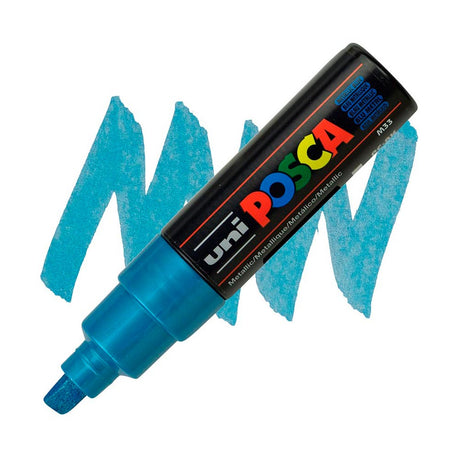 uni-posca-pc-8k-marcadores-anchos-Azul-Metalico