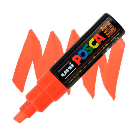 uni-posca-pc-8k-marcadores-anchos-Naranja-Fluorescente