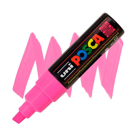 uni-posca-pc-8k-marcadores-anchos-Rosa-Fluor