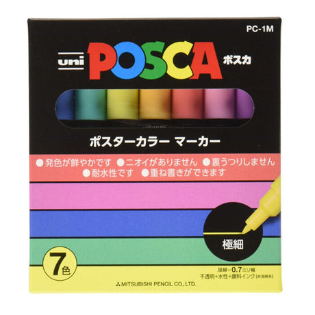 uni-posca-set-7-marcadores-pc-1m-pastel-extra-finos
