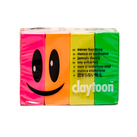 van-aken-claytoon-set-4-plastilina-454-g-Neon