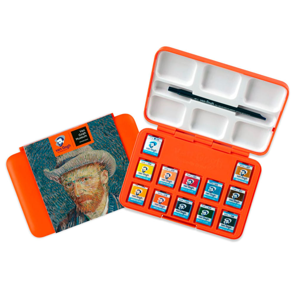 Acuarela en Pastillas Van Gogh Set Van Gogh Museum x 12 - arte