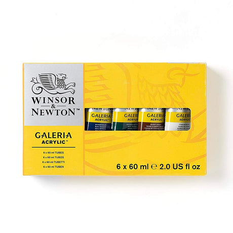 winsor-newton-galeria-set-6-acrilicos-en-tubos-de-60-ml